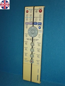 ORIGINAL GENUINE TOSHIBA DVD HDD RECORDER REMOTE CONTROL SE-R0207 - Picture 1 of 3