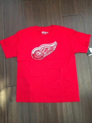 Detroit Red Wings NEW Youth Medium #40 Henrik Zetterberg T-Shirt NHL Hockey NWT Cover
