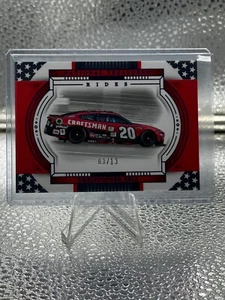 2024 National Treasures NASCAR CHRISTOPHER BELL Stars and Stripes /13 - Picture 1 of 2