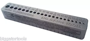 Mini guía de perforación de 21 orificios - comparable a una prensa de perforación portátil por menor costo. EE. UU. - Imagen 1 de 5