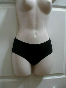 Marie Meili Women's Medium Black Panties Bikini Style Stretch Textured Fabric - Picture 1 of 4