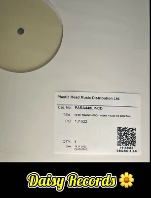 Pete Townshend - Night Train to Brixton 1st *Test Pressing* *White Label* NM/NM - Image 1 of 4