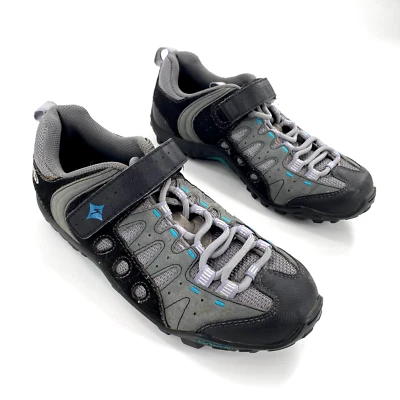 Zapatos de ciclismo Specialized Tahoe bicicleta de montaña grises para mujer talla 7 geometría corporal Foto 1 de 4