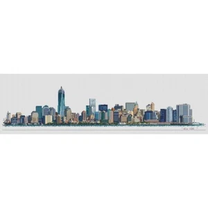Cross-stitch kit New York 602A thea gouverneur Aïda - Picture 1 of 5