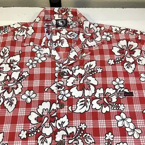 CAMICIA T&C surf design hawaii Hawaii Aloha Bahama Taglia Uomo S Oversize Rossa XL - Foto 1 di 5