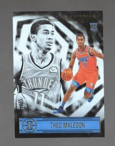 2020-21 Panini Illusions Theo Maledon RC #163 Oklahoma City Thunder - Picture 1 of 2