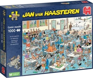 NEW Jumbo Jigsaw Puzzle 1000 Pieces 1110100032 by Haasteren The Cat Pageantry - Picture 1 of 2