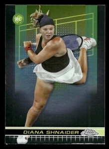 Tenis Diana Shnaider RC #188 2024 Topps cromado - Imagen 1 de 2
