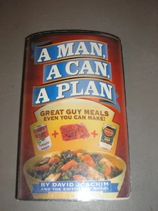 2002 Ein Mann, eine Dose, ein Plan Hardcover Rezeptbuch - Bild 1 von 4