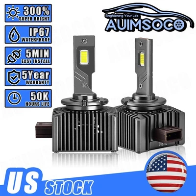 For Mercedes-Benz CLS550 2012-2014 2x D1S/D1R Led Headlight Combo High Low Beam - Image 1 of 4