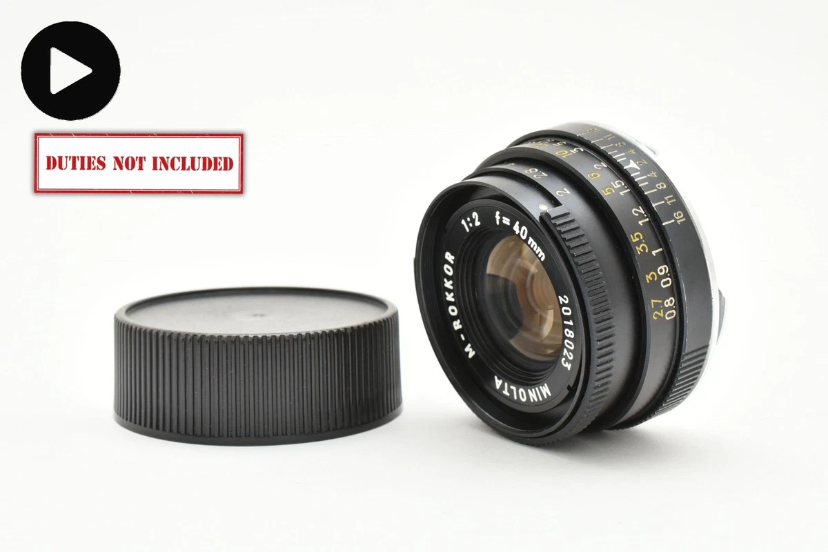 Minolta Leica M Camera Lenses for sale | eBay