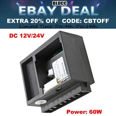 Car Refrigerator Frequency Compressor Driver Module 60W 12V/24V Fridge Star Unit - image 1 of 4