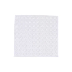50Pair Anti-Collision Silicone Balls Feet Bumpons For Glass Furniture Crystal A - Picture 1 of 8