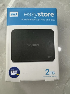 WD EasyStore 2TB Portable HDD - Image 1 of 4