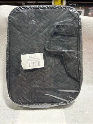 Bolsa de aseo de viaje organizadora colgante tamaño mediano negra para accesorios de maquillaje Foto 1 de 4