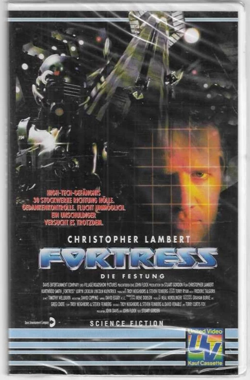 Christopher Lambert   FORTRESS  Die Festung   VHS Rarität  NEU OVP  in Folie - Bild 1 von 2