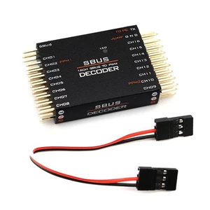 For Futaba For Frsky Transmitter PWM Converters 16CH SBUS to PWM/PPM Decoder New - Picture 1 of 7