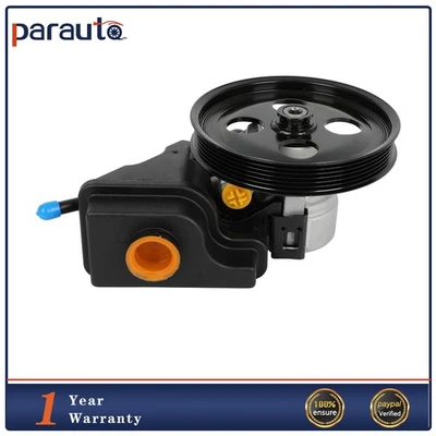 Power Steering Pump w/ Reservoir for Cadillac DTS Buick Lucerne 2006-2011 4.6L - Image 1 of 4
