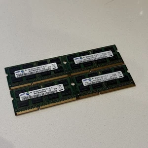 4x Samsung 2GB CF8 PC3 8500S DDR3 Mac Memory 8GB Laptop Memery - Picture 1 of 24
