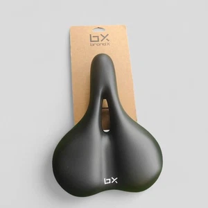 BX Extra Comfort Bicycle Bike Seat / Saddle - Black - Wide Padded Seat - Picture 1 of 1