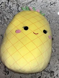 NWT Squishmallow Kellytoy Food Series 20" Lulu the Pineapple Squishy Plush Toy - Picture 1 of 4