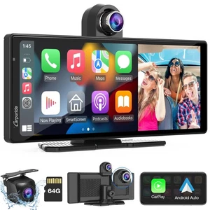 2025 W903 Wireless Carplay & Android Auto with Dash Cam - 9.3" HD IPS Touch C... - Picture 1 of 9