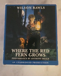 Where the Red Fern Grows by Wilson Rawls 6 CD Unabridged Audiobook Book On Tape - Bild 1 von 4