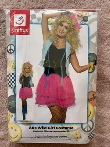 Smiffys 80's Wild Girl Costume Madonna Size L - Picture 1 of 1