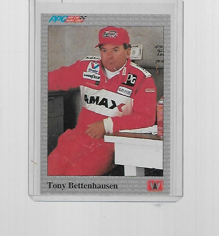 1991 ALL WORLD INDY RACING TONY BETTENHAUSEN #6 - Image 1 of 1
