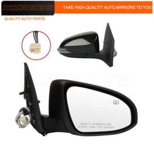 For 14-18 TOYOTA COROLLA RH Black SIGNAL LAMP Foldaway Power Heated Mirror - Picture 1 of 12