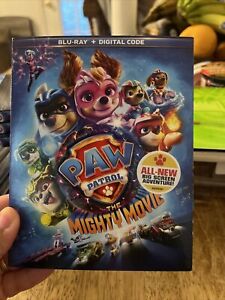 Paw Patrol: The Mighty Movie (Blu-Ray, 2023) W/Slipcover No Digital 🐶