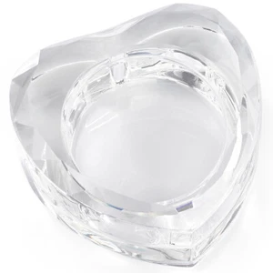 Nuevo 2 piezas Caja de Joyería Corazón de Cristal Tapado de Lenox - Imagen 1 de 5