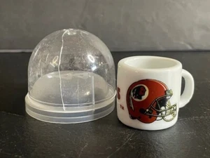 ⭐️ NFL Football Washington Redskins Ceramic Gumball Mini Coffee Mug - 1.25" Tall - Picture 1 of 3
