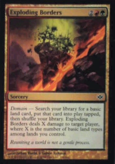 Exploding Borders - Conflux: #106, Magic: The Gathering Nm R177 - Image 1 of 1