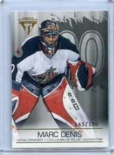  2003-04 Titanium Hobby Jersey Number Parallels #30 Marc Denis 145/150