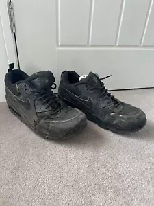 Nike Air Max 90 Surplus Black Men’s Size UK 8 Steel Toe (3) - Picture 1 of 11