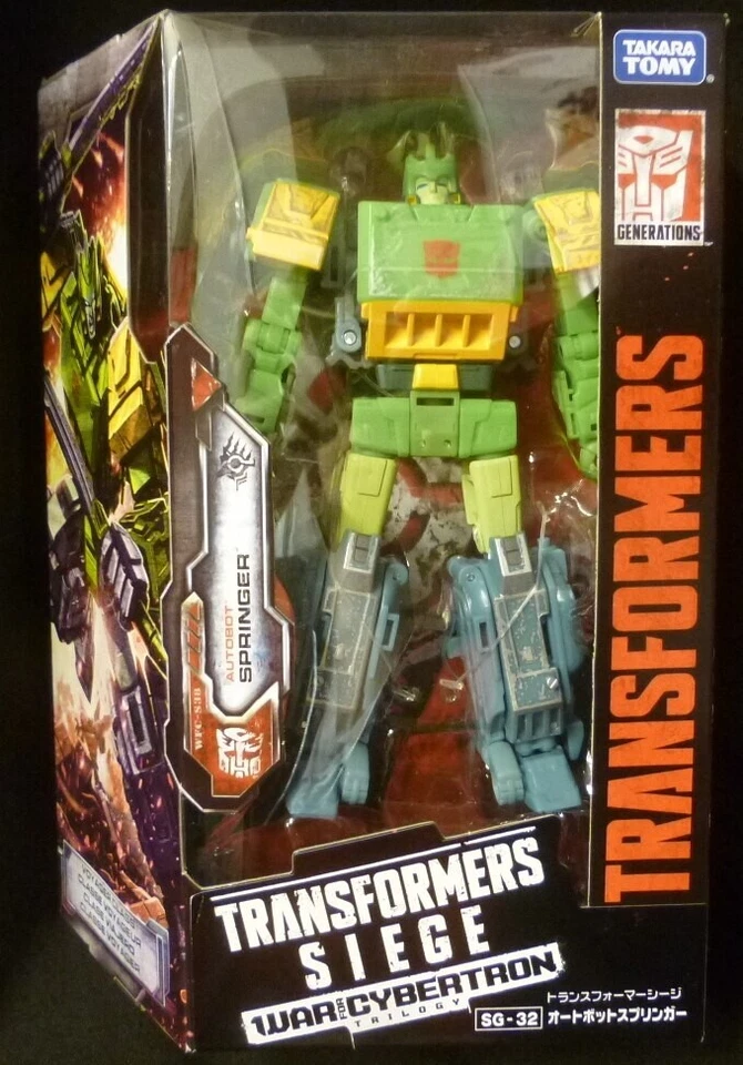 Transformers Siege War For Cybertron Trilogy SG-32 Springer Figure TAKARA TOMY - Image 1 of 4