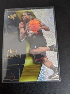 Allen Iverson 1997-98 EX-2000 EX #3 Philadelphia 76ers Acetate Refractor 2nd Yr - Picture 1 of 2