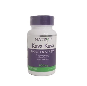 9 bottle Natrol mood and stress 200mg 30 capsules - Picture 1 of 3
