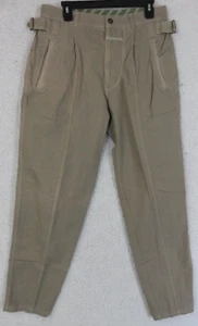 Mens Vintage Bugle Boy Mountain Patrol Rescue Brown Pants Size 34L (33x33) - Foto 1 di 9