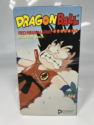 Dragon Ball Red Ribbon Army - Silver (uncut) - Great Shape - Anime VHS - Image 1 of 4