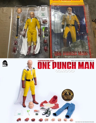 3A ThreeZero One-Punch Man 1/6 Saitama Exclusive Ver 1.0 Action Figure In Stock Cover