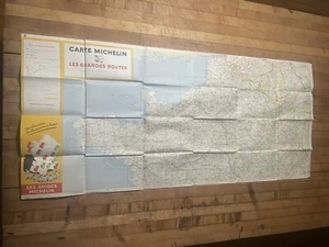 Vintage Michelin France Map 19 X 43.5 - Picture 1 of 8