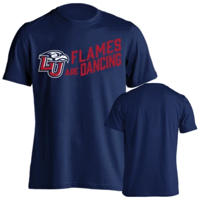 Liberty University "Flames Are Dancing" Basketball Short Sleeve T-Shirt Tee - Image 1 of 2