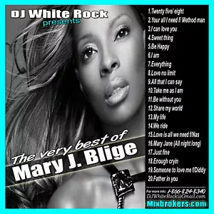 DJ White Rock The very best of Mary J Blige - Picture 1 of 1