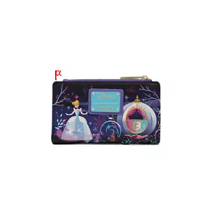 Cartera Loungefly Disney Castillo de Cenicienta y Carruaje Solapa - Imagen 1 de 4