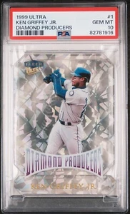 Ken Griffey Jr 1999 Fleer Ultra Diamond Producers #1 PSA 10 POP 15 Mariners SSP - Imagen 1 de 2