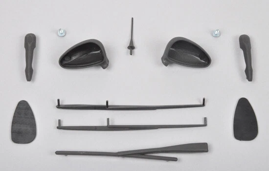 Beschlagsatz für 1:5 1:6 RC Car Scheibenwischer Spiegel FG Trophy 05438 5438 - Bild 1 von 1