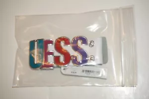 New Big Guess White Silver-Tone Logo Bracelet - Picture 1 of 4