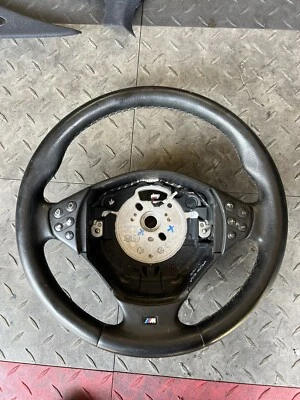 Volante 2000 BMW E39 M5 E36 M3 Z3 M costura cores TRI - Imagem 1 de 4